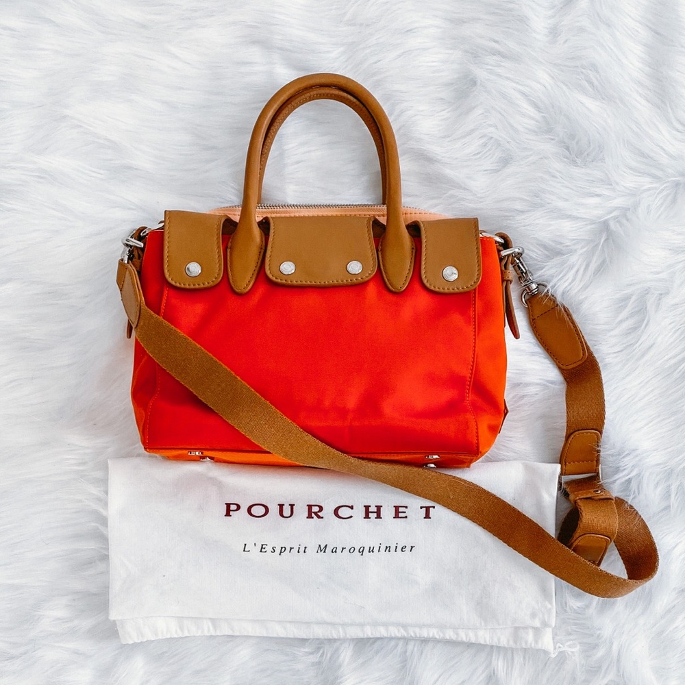 Pourchet canvas convertible crossbody